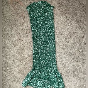 green tight dress size S